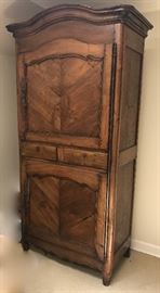 19th century French cherry cabinet