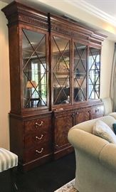 Theodore Alexander Althorp Cabinet, for English Country Houses such as Princess Diana's Family Home; 7 1/2' wide