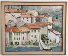 Signed D. Summerkamp, Oil, 24"x30"