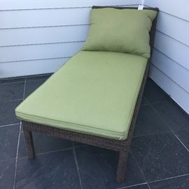 All-Weather Wicker Chaise