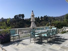 Brown-Jordan Venetian Collection, Dining Table & Chairs for 10