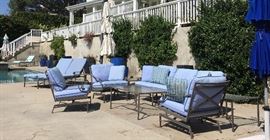 Brown-Jordan Venetian Collection, Deep Seating Sofa, Lounging Rockers and Double Chaise