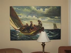 "Glouster" oil on canvas