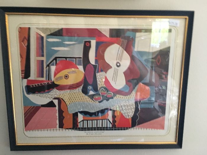 Picasso - Collection of Solomon R. Guggenheim Museum in New York Mandolin and Guitar
