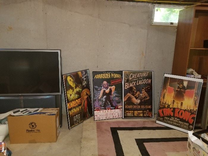 movie posters.. 20 each? tv 30.00!