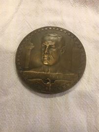 Woodrow Wilson bronze medal $35