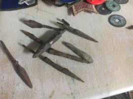 Roman, Medieval, Rus, Golden Horde arrowheads