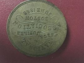 Wooden Peace medal, rare. $25