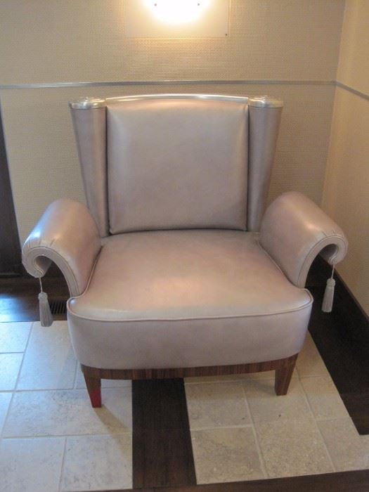 We have two of these stunning leather armchairs.