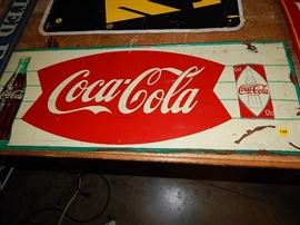 Vintage advertising signs, Michigan Peat, Coca Cola, Tobacco, Chesterfield, Soda, petroliana