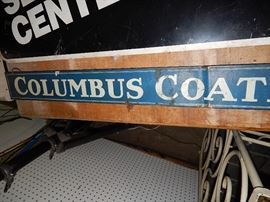 Vintage advertising signs, Michigan Peat, Coca Cola, Tobacco, Chesterfield, Soda, petroliana