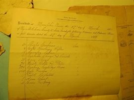 antique documents, antique US Passports, Special Passport, Cuba, Alabama, California, Civil War