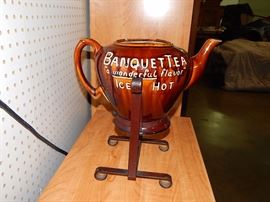 Banquet Tea as found, no lid