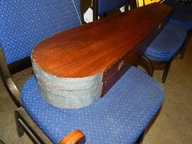 Violin in custom hard case