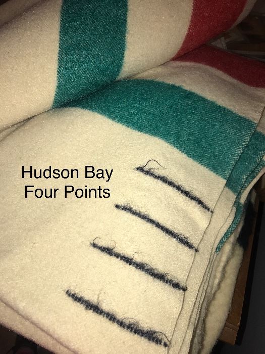 Hudson Bay Four Point Wool Blanket