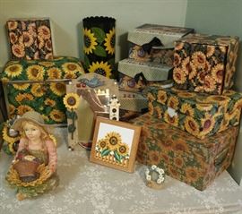 Sunflowers everywhere