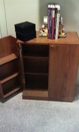 VHS/toy storage cabinet