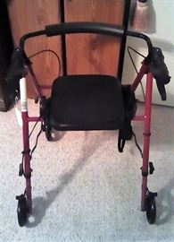 sit down, turn around walker - like new