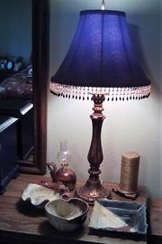 lamp, pottery, candle