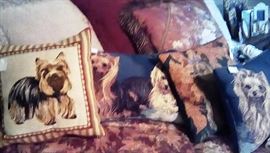 Yorkie pillows
