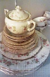 floral china pattern, made in Japan