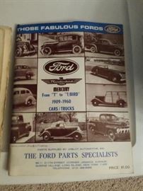 Vintage Ford book