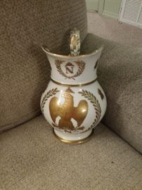 Napoleon pitcher with eagle and bees