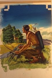 Painting on artist board. 15 in x 21.5 i. 