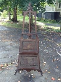 Victorian easel