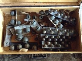 Large selection of old bells