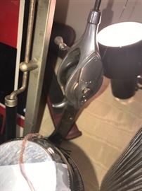 Hard To Find 1940's Hurd Supercaster Walnut Handle Fishing Reel ~ Several Available Two With Rods And Bags