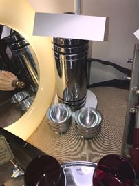 Chase Gaiety Chrome Cocktail Shaker With Six Cups