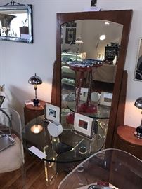 French Art Deco Pod Vanity