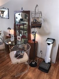 French Art Deco Pod Vanity