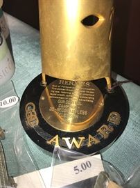 1960's Hermes Gun Control Commercial Award