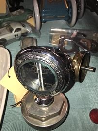 1920's - 1930's Boyce Chrome And Glass Motometers