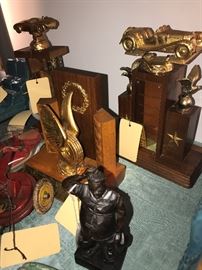 Vintage Concours J'Elegance Car Racing Trophies 1957 and 1957 ~ Nei Concours First Ferrari 250 Europa Trophy