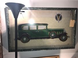 1930's Original Auburn Car Illustration