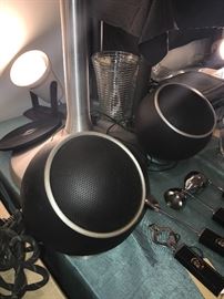 Vintage 1970's Electro Home Saturn 861 record Player With Cover And Speakers ~ As Found