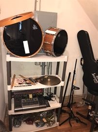 Bison Rock Bass Drum 16"X18" With Reno Skin