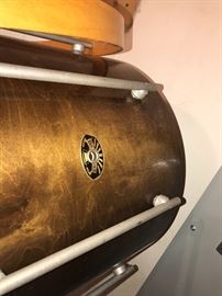 Bison Rock Bass Drum 16"X18" With Reno Skin