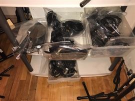 Assorted Stands And Cables