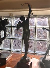 Bronze Archer By Joseph Uphues Glandenbeck Foundry 