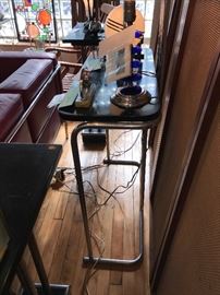 American Art Deco Console Table With Mirror By Wolfgang Hoffmann For Howell Company