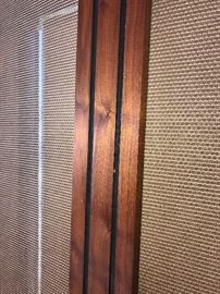 Art Deco Walnut And Mesh Screen Panels From The Mercury Theater In Chicago