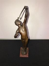 Bronze Archer By Joseph Uphues Glandenbeck Foundry