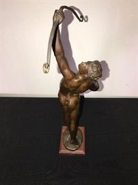 Bronze Archer By Joseph Uphues Glandenbeck Foundry