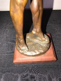 Bronze Archer By Joseph Uphues Glandenbeck Foundry