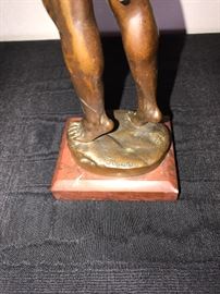 Bronze Archer By Joseph Uphues Glandenbeck Foundry