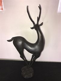 Art Deco Bronze Deer ~ No Signature or Makers Mark